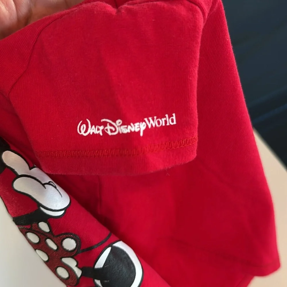 Disney Minnie Mouse Red Diaper Cover Set
